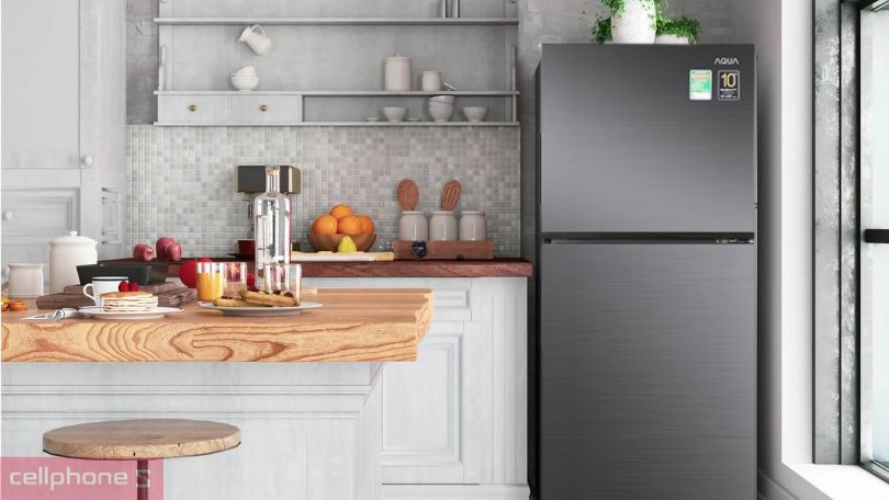 Thiết kế tủ lạnh Aqua AQR-T239FA(HB) 212 lít