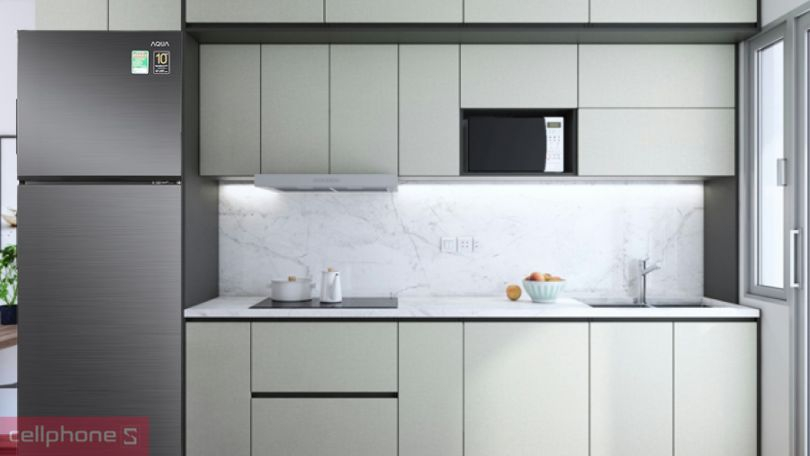 Bảng điều khiển của tủ lạnh Aqua AQR-T239FA(HB) 212 lít