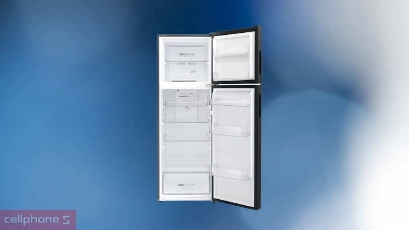 Thiết kế tủ lạnh Aqua AQR-T299FA(SL) 283 Lít