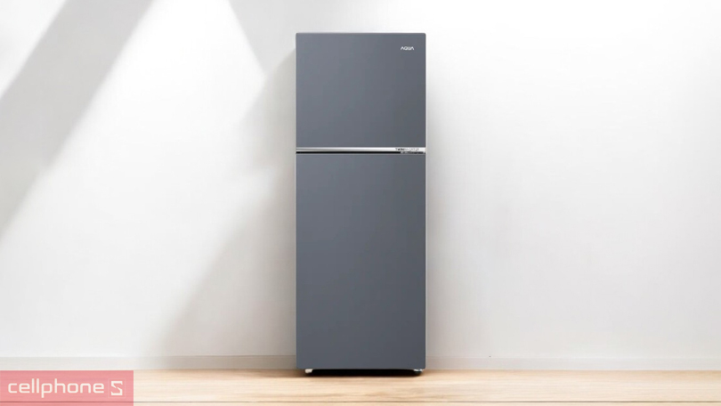 Thiết kế tủ lạnh Aqua AQR-T380FA(SL) 328 lít