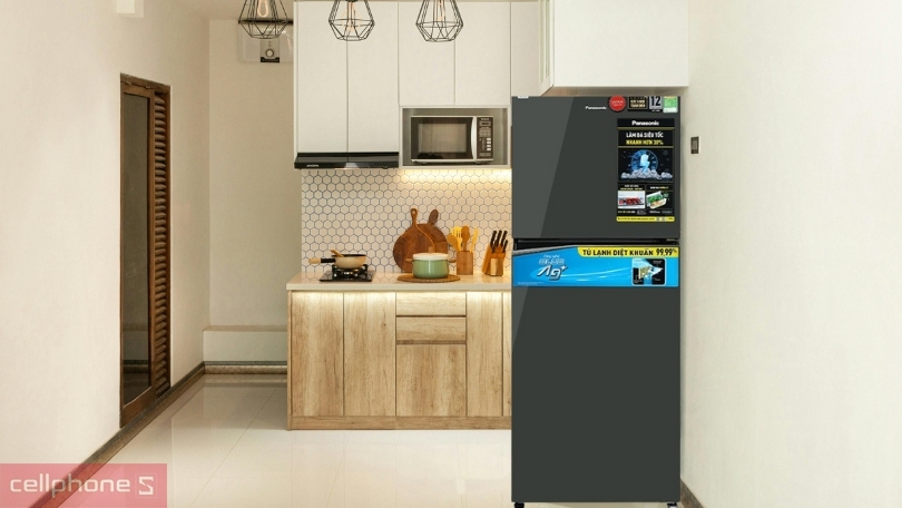 Thiết kế tủ lạnh Aqua AQR-T410FA(WGB) 358 lít