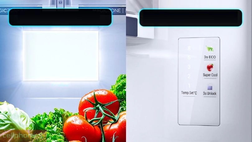 Các tiện ích thông minh đi kèm của tủ lạnh Aqua AQR-T518FA(SL) 455 lít