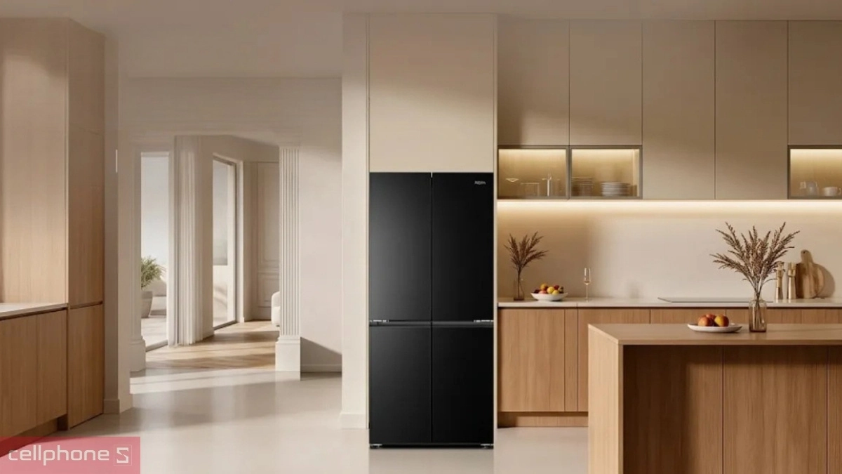 Khả năng bảo quản thực phẩm tối ưu, lọc mùi hiệu quả của tủ lạnh Aqua Inverter Multi Door 506 lít (AQR-M570XA(FS))