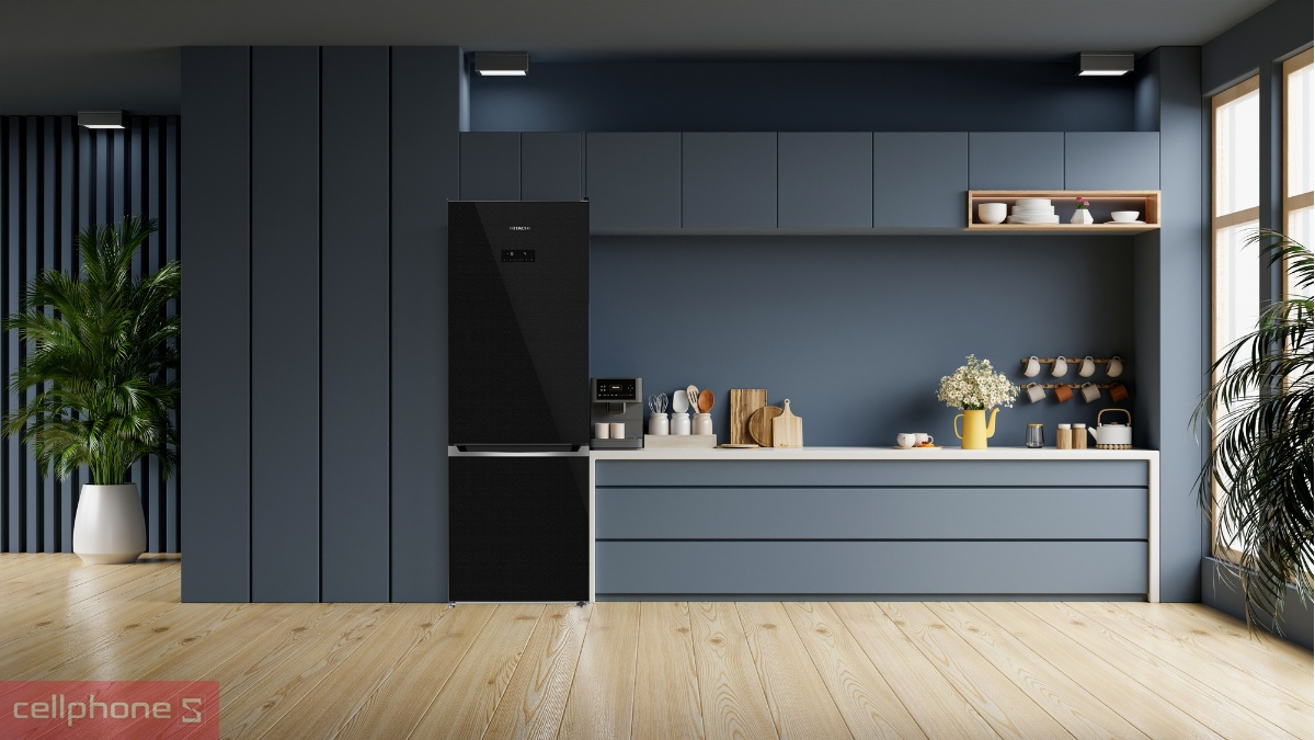 Tủ lạnh Hitachi Inverter 323 lít HRBN6340DUVN giữ trọn vẹn hương vị tươi ngon