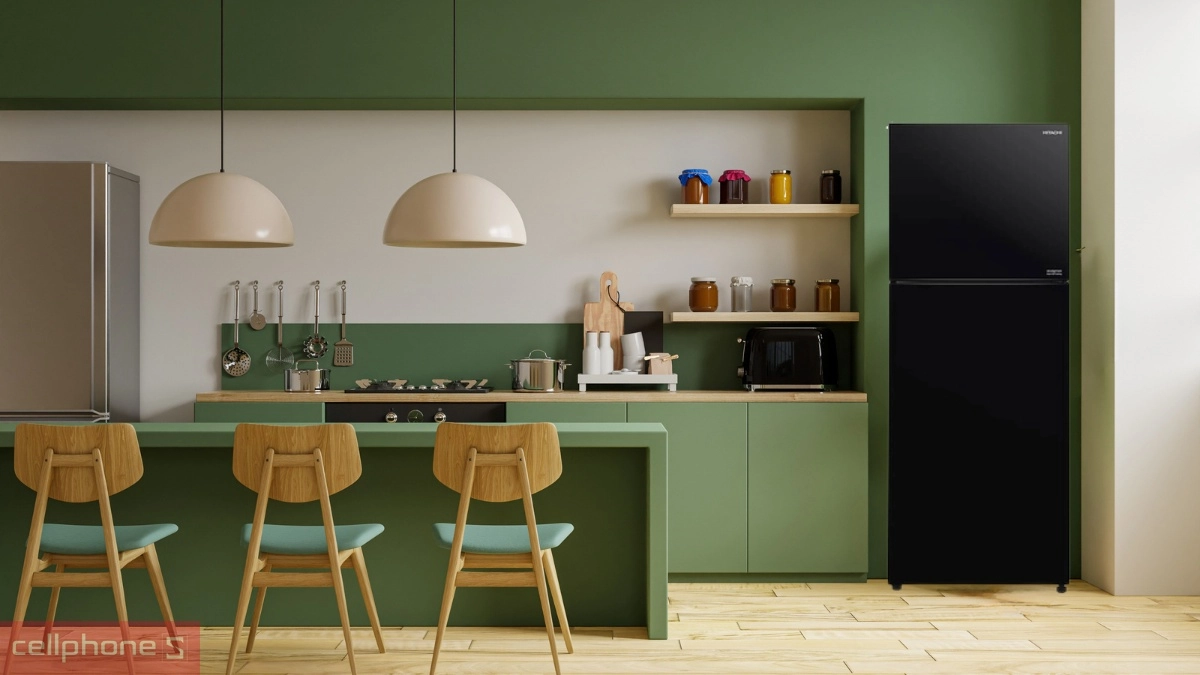 Công nghệ làm lạnh hiện đại của tủ lạnh Hitachi Inverter 349 lít R-FVY480PGV0 GBK