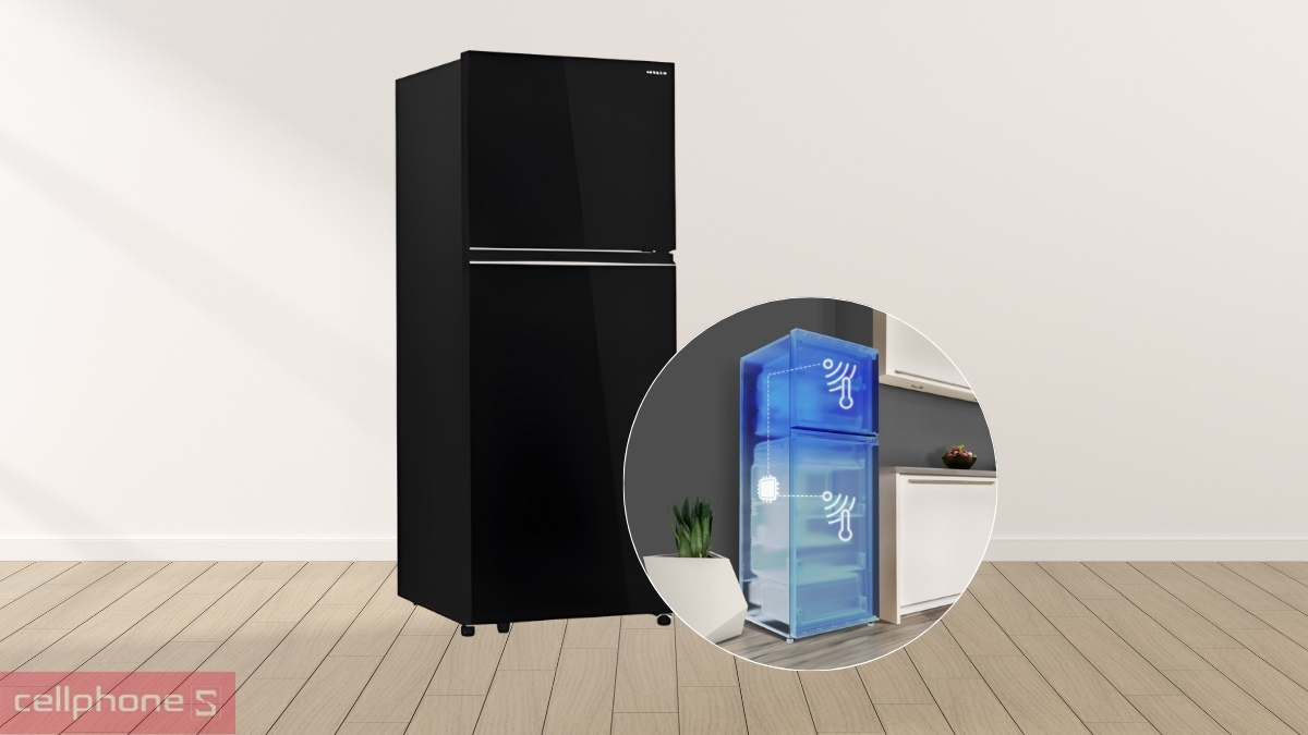 Công nghệ làm lạnh tủ lạnh Hitachi Inverter 409 lít HRTN6443SAGBKVN