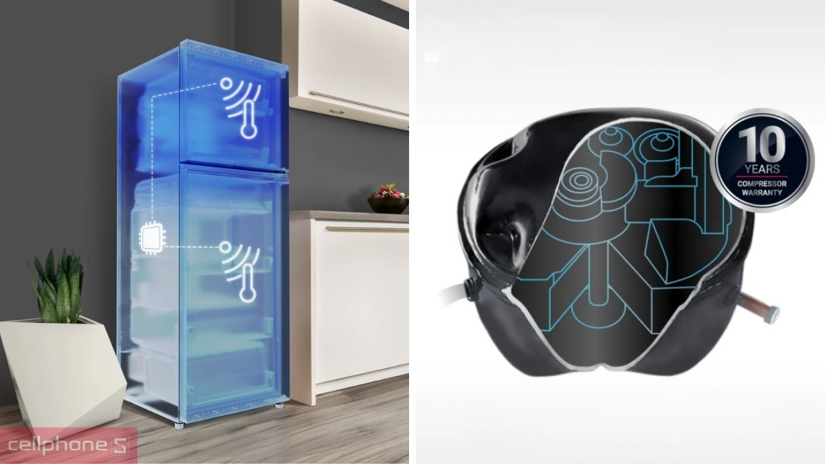 Công nghệ làm lạnh tủ lạnh Hitachi Inverter 409 lít HRTN6443SAGMGVN