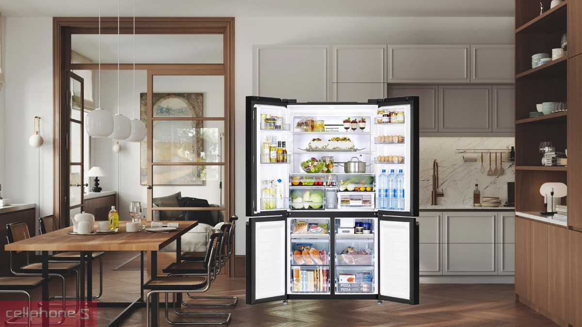 Bộ lọc Triple Power tủ lạnh Hitachi Inverter Multidoor 645 lít R-WB700VGV4 GBK