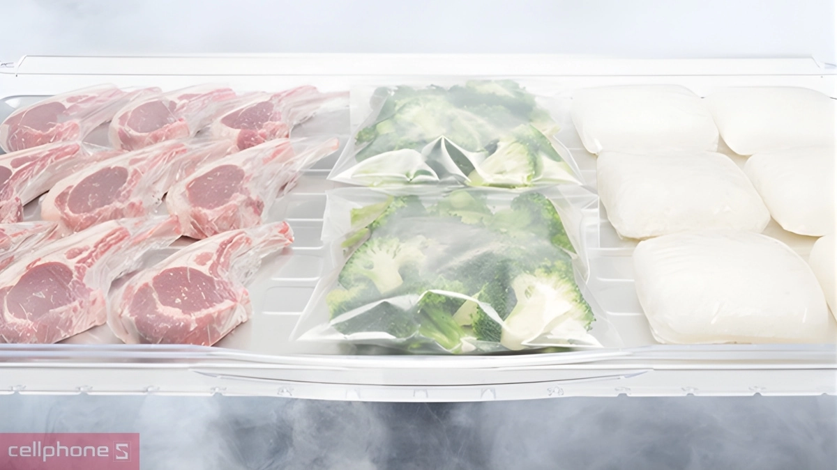 Công nghệ làm lạnh tiết kiệm điện tủ lạnh Hitachi Inverter Multidoor 520 Lít R HW540RV XK