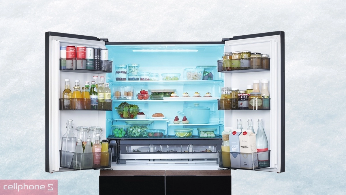 Công nghệ Inverter tủ lạnh Hitachi Inverter Multidoor 670 lít R-GW670TV XM