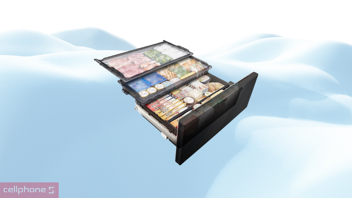 Công nghệ làm lạnh tủ lạnh Hitachi Inverter Multidoor 670 lít R-GW670TV XM