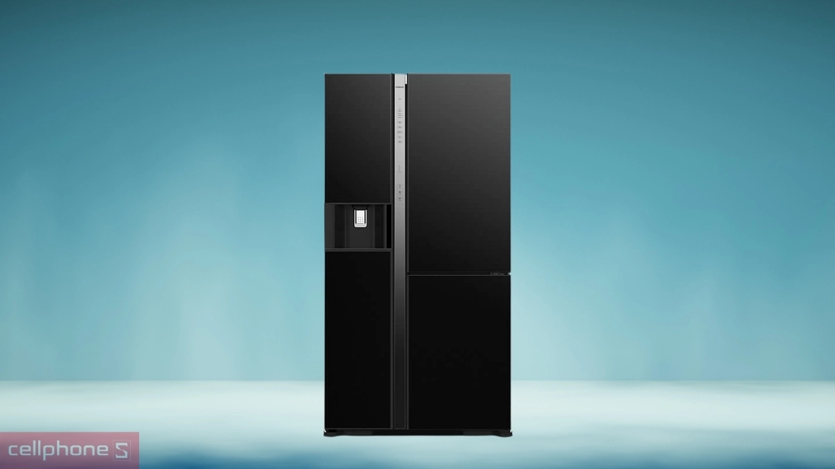 Công nghệ Inverter và cảm biến trên tủ lạnh Hitachi Inverter Side By Side 569 lít R-MX800GVGV0 GBK