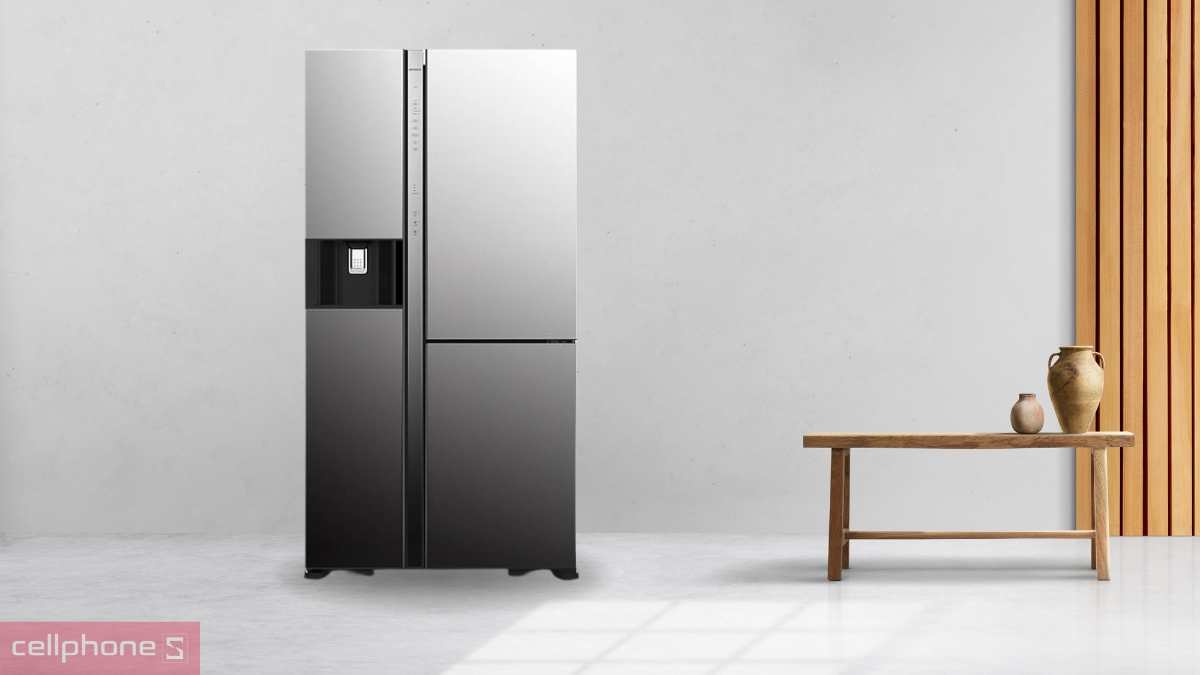 Khả năng bảo quản thực phẩm chuyên nghiệp của tủ lạnh Hitachi Inverter side by side 569 lít (R-MY800GVGV0 MIR)