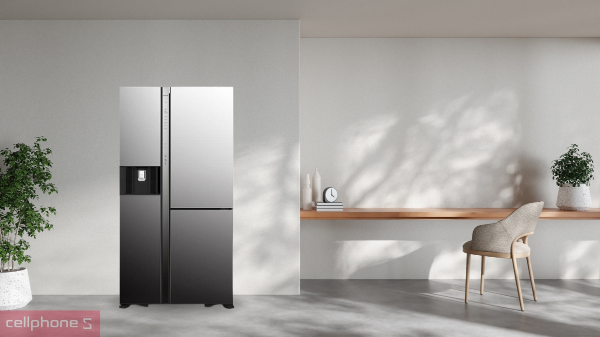 Khả năng khử mùi và hỗ trợ làm đã tiện dụng của tủ lạnh Hitachi Inverter side by side 569 lít (R-MY800GVGV0 MIR)