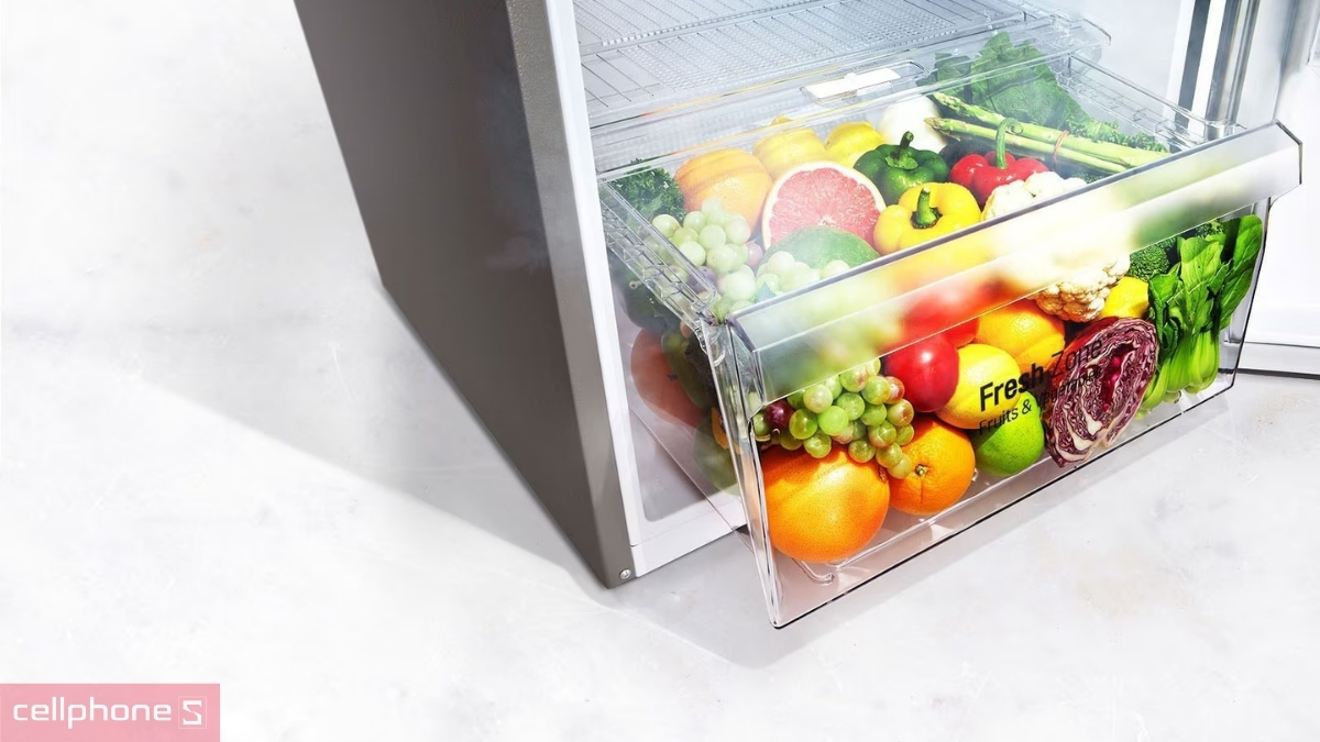 công nghệ LINEARCooling giữ thực phẩm tươi mới