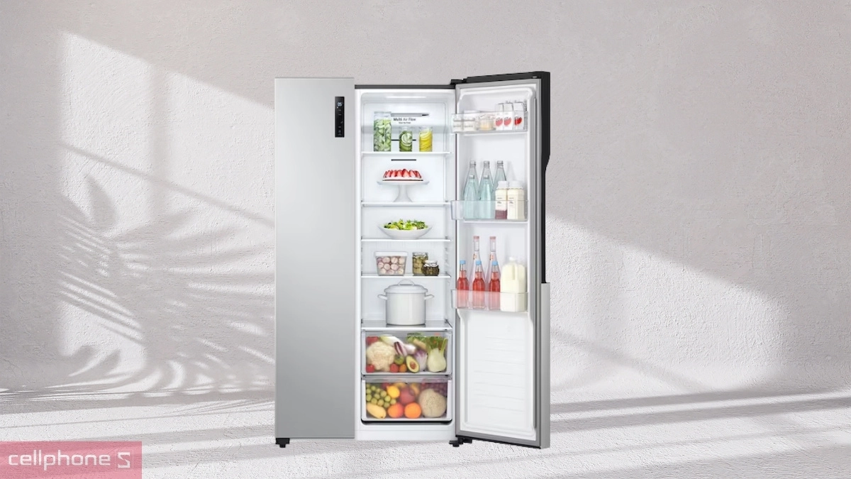 Công nghệ trên  tủ lạnh LG Inverter 519 lít Side by side GR-B256JDS