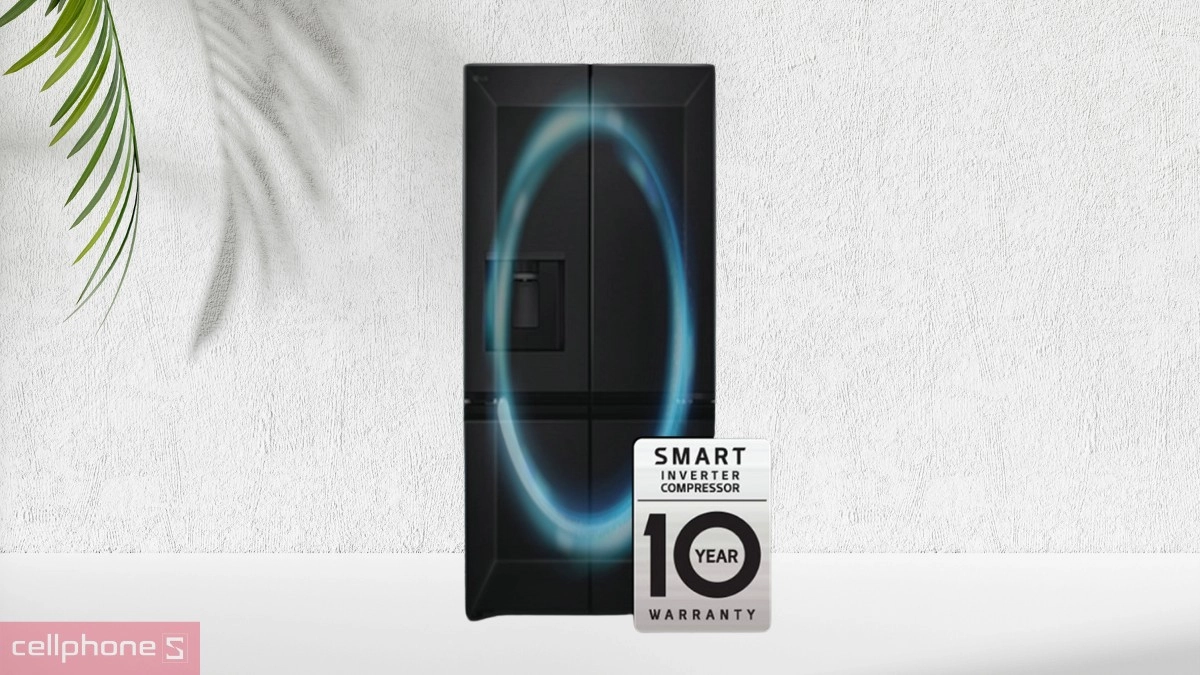 Khả năng kết nối, điều khiển thông minh qua app của tủ lạnh LG Inverter 571 lít Multi Door LFD58BLMA