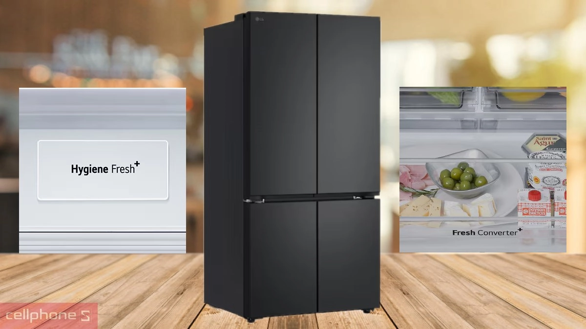 Công nghệ làm lạnh thông minh của tủ lạnh LG inverter 575 lít multi door LFB58BLMA