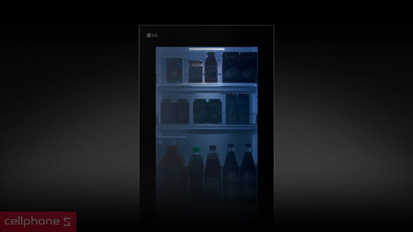 Tính năng thông minh của tủ lạnh LG Inverter Instaview LBB33BLMAI 340 Lít