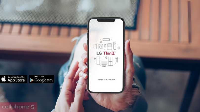 Hướng dẫn kết nối tủ lạnh LG Inverter Instaview LBB33BLMAI 340 Lít với điện thoại