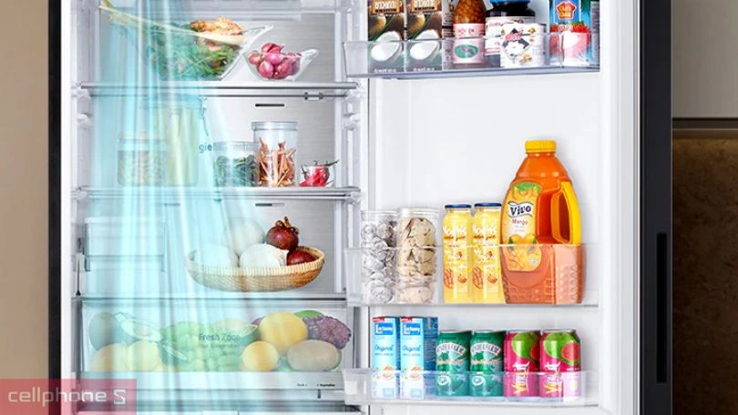 Thiết kế tủ lạnh LG Inverter LBB33BLGA 335 lít