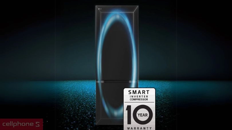 Dung tích chứa của tủ lạnh LG Inverter LBB33BLGA 335 lít