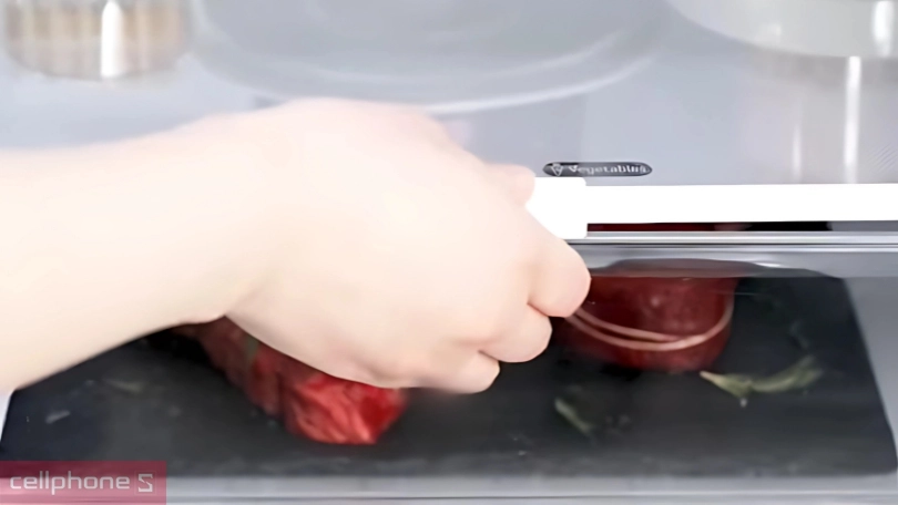 Khả năng điều chỉnh nhiệt độ linh hoạt của tủ lạnh LG Inverter LBD33BLMA 332 lít