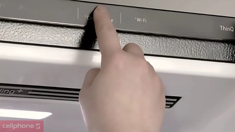 Cách sử dụng chế độ làm sạch của tủ lạnh LG Inverter LBD33BLMA 332 lít