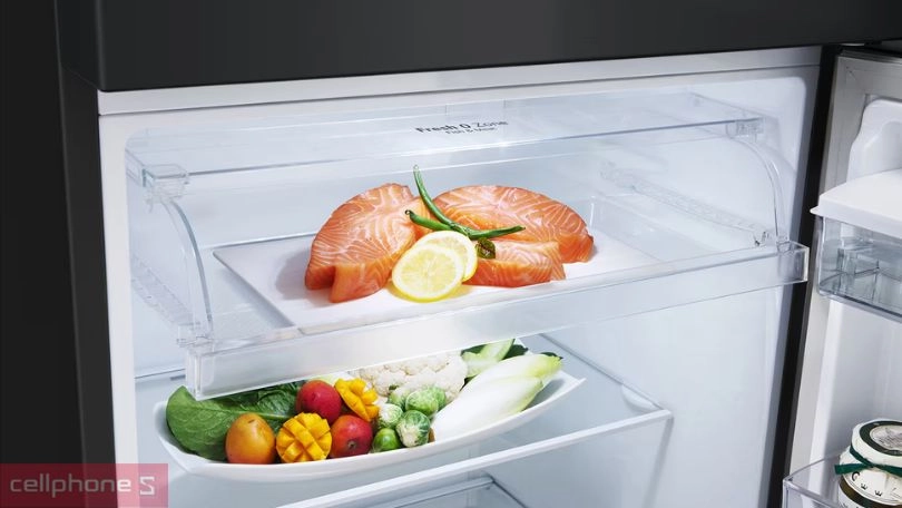 Công nghệ làm lạnh hiện đại của tủ lạnh LG Inverter LTD33BLM 332 lít