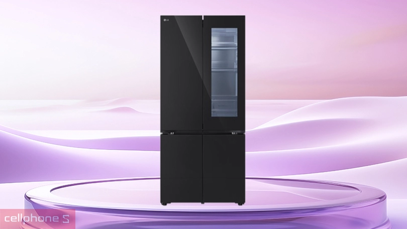 Hướng dẫn kết nối tủ lạnh LG Inverter Multi Door Instaview LFB61BLGAI 617 lít với điện thoại