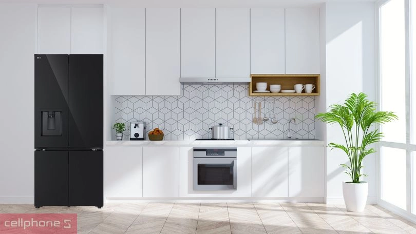 Công nghệ tủ lạnh LG Inverter Multidoor Instaview LFD61BLGA 617 lít