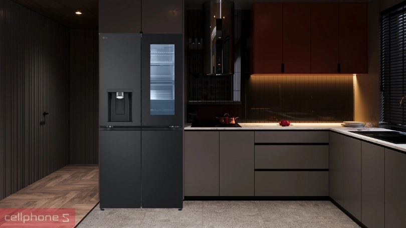 Vì sao nên mua tủ lạnh LG Inverter Multi Door Instaview LFI50BLMAI 508 lít