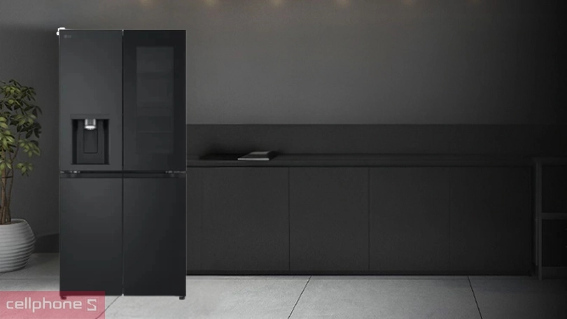 Khả năng làm lạnh, kháng khuẩn của tủ lạnh LG Inverter Multi Door Instaview LFI50BLMAI 508 lít