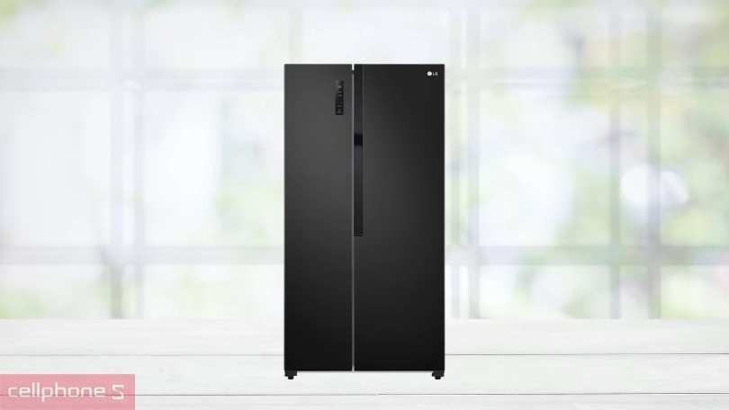 Công nghệ làm lạnh hiện đại của tủ lạnh LG Inverter Side by Side GR-B256BL 519 Lít