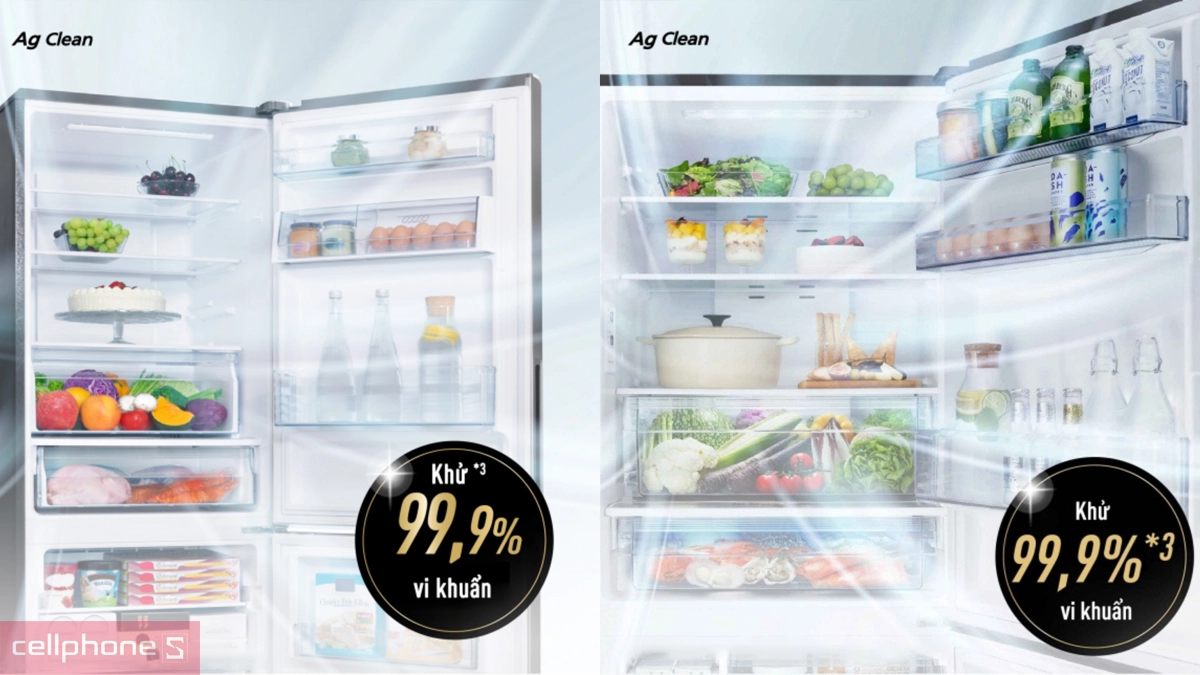 Công nghệ Ag Clean ngăn chặn nhiễm khuẩn