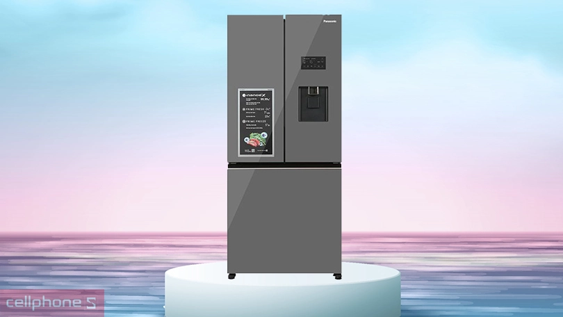 Điện năng tiêu thụ của tủ lạnh Panasonic Inverter Multi Door NR-CW530XMMV 500 lít