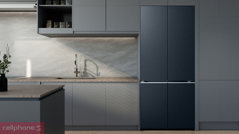 Thiết kế tủ lạnh Panasonic Inverter Multi Door NR-X561GB-VN 510 lít