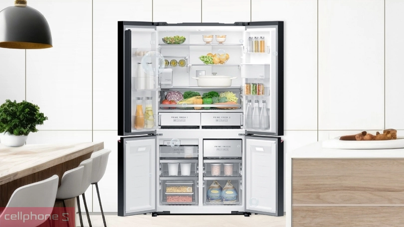 Khả năng bảo quản của tủ lạnh Panasonic Inverter Multi Door NR-XY680YMMV 621 Lít