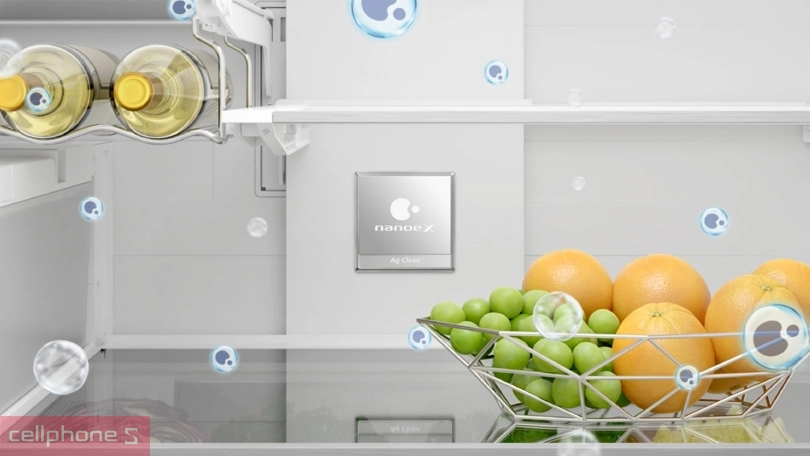 Khả năng khử khuẩn, khử mùi của tủ lạnh Panasonic Inverter Multi Door NR-XY680YMMV 621 Lít