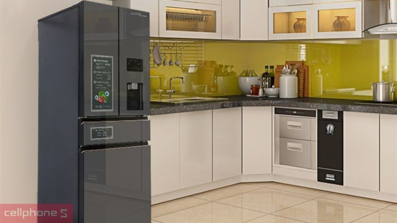 Thiết kế tủ lạnh Panasonic Inverter Multi Door NR-YW590YMMV 540 lít