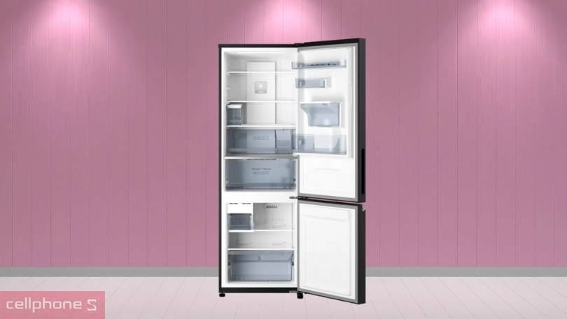 Điện năng tiêu thụ của tủ lạnh Panasonic Inverter NR-BV331WGK 300 Lít