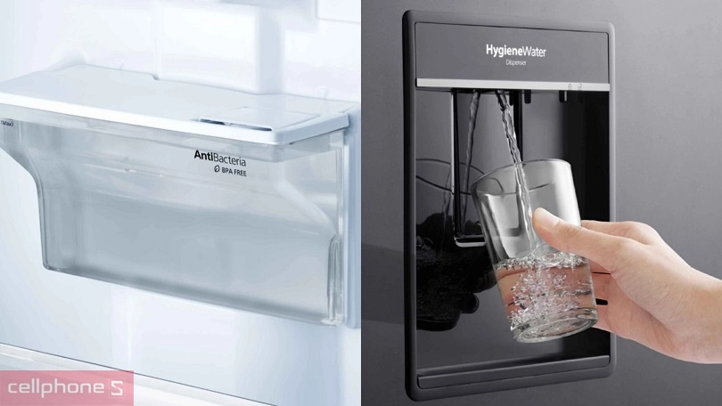 Tiện ích trên tủ lạnh Panasonic Inverter NR-BX471GPKV 417 lít