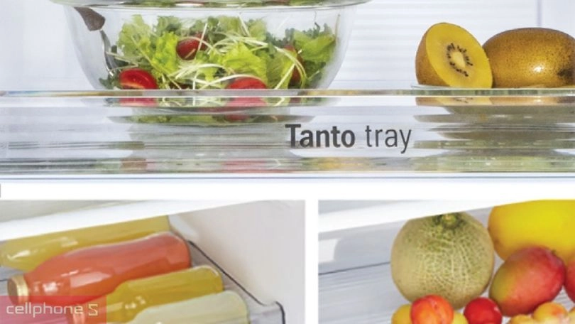 Dung tích tủ lạnh Panasonic Inverter NR-TV261APSV 234 lít