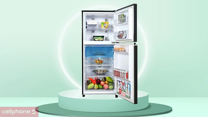 Điện năng tiêu thụ của tủ lạnh Panasonic Inverter NR-TV261BPKV 234 lít