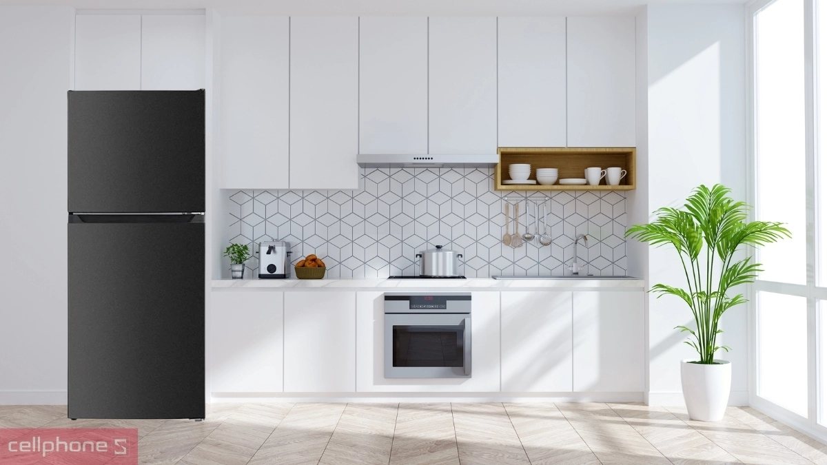 Thiết kế tủ lạnh Sharp Inverter 181 lít SJ-X198V-DG