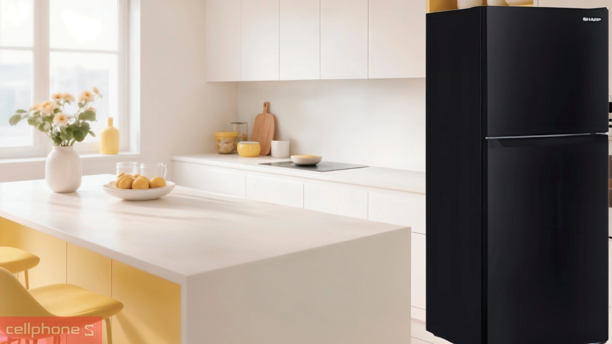 Dung tích tủ lạnh Sharp Inverter 197 lít SJ-X215V-DG