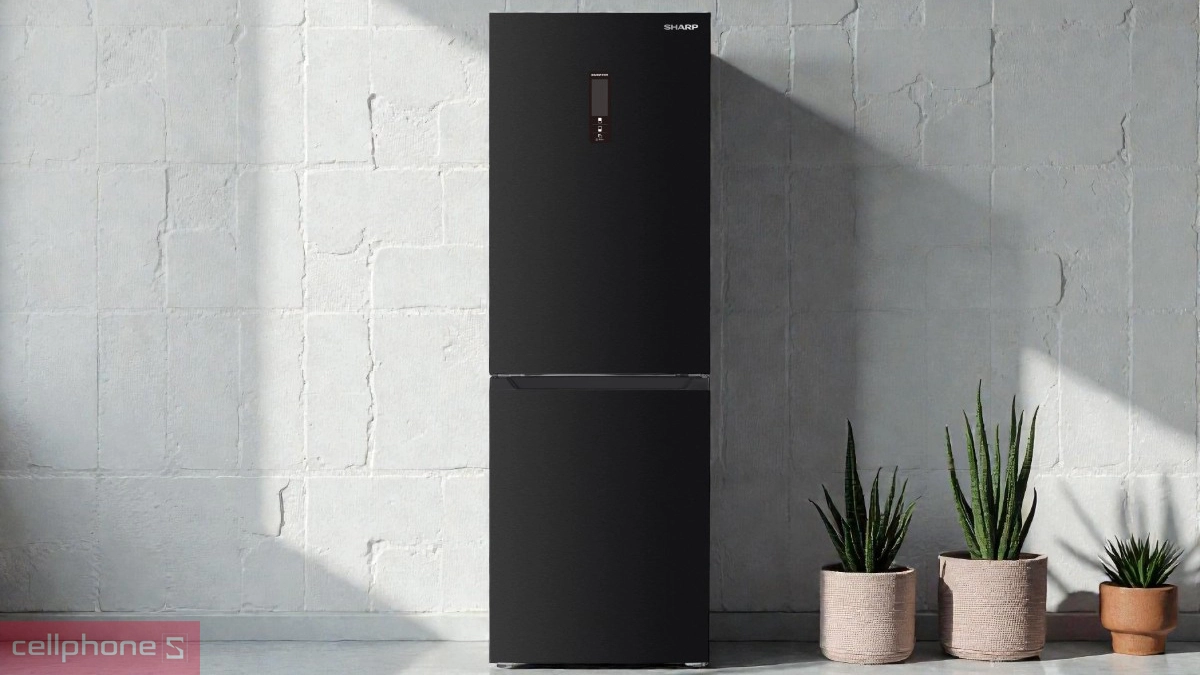 Thiết kế tủ lạnh Sharp Inverter 323 lít (SJ-BF330V-DG)