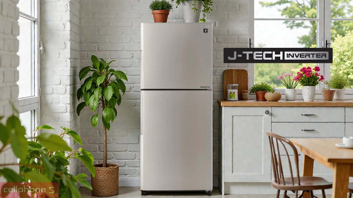 Công nghệ Inverter tủ lạnh Sharp Inverter 430 lít SJ-XP470AE-SL