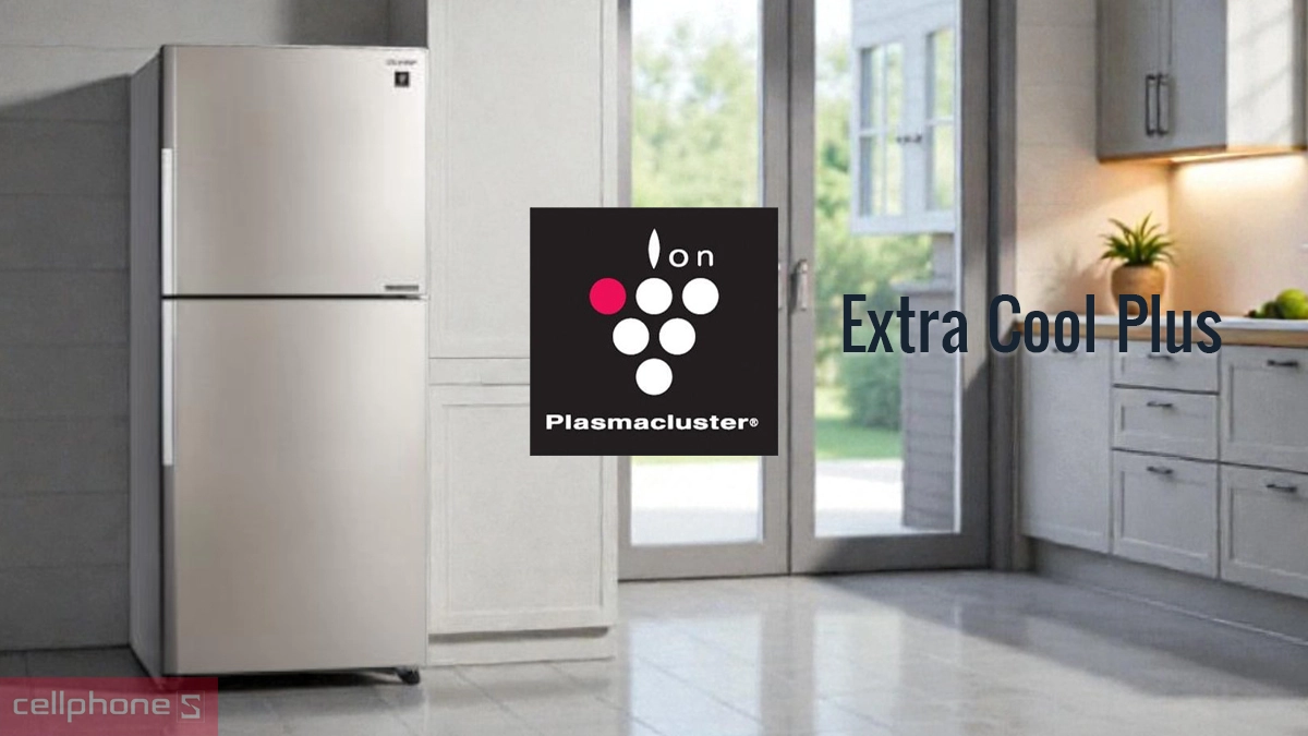 Công nghệ bảo quản tủ lạnh Sharp Inverter 430 lít SJ-XP470AE-SL