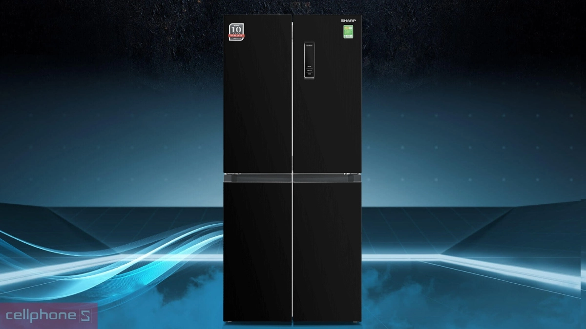 Kích thước tủ lạnh Sharp Inverter Multidoor 362 lít SJ-FX420V-SL